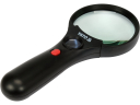 Magnifier Two Lenses 3X/45X 3Aaa Led YT-73845 YATO