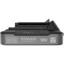 Black Decker T&ouml;&ouml;riista aku BDL2018S-XJ, 18 V, 2 Ah, Li-ion, laadimisindikaator, vastupidav korpus