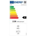 Midea &Scaron;aldiklis MDRC207SLF01G, 142L, 228kWh, A+, 1 kamera, 1 durys, balta