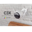 Ezviz C3X CS-C3X, 2MP, 106&deg; (diagonaal), 1920 &times; 1080, IP67, AI liikumise tuvastamine, kahepoolsed helid, v&auml;rviline &ouml;&ouml;n&auml;gemine