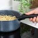 Russell Hobbs Набор кастрюль RH03294EU7, 16см, 18см, 20см, съемная ручка, синее мраморное покрытие