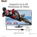 Club3D HDMI kabelis CAC-1370 1.5 m, 48 Gbit/s, 2.1, M/M, auksiniai kontaktai, juodas, ARC, 120 Hz