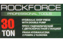 Hydraulic Floor Press, ROCKFORCE, RF-30001, 30t, working height 0-965mm, working width 690mm