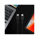 Green Cell KABGC31 USB kabelis, 0,3 m, USB-C, 60 W, 480 Mbit/s, melns, 1 gab.