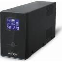 Gembird UPS pingeregulaator EG-UPS-033, 1200 VA, 720 W, 3xIEC 230V, 2xSchuko, USB, LCD, 12 h laadimine