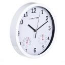 Esperanza Sienas pulkstenis EHC016W, 25cm, Kvarca, Balts, Akumulatora tips AA, Plastmasa, Analogais