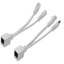 Digitus pasīvo PoE kabeļu komplekts DN-95001, 1 x RJ-45(sievi&scaron;ķā) uz RJ-45(vīri&scaron;ķo), strāvas ligzda 5,5 mm(vīri&scaron;ķā)