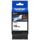 Brother Stiprinājuma lente STe-141, 3m, 1.8cm, melna, 1 kasete, saderīga ar P-Touch printeriem
