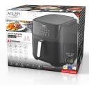 Adler Air Fryer Oven | AD 6317 | Power 1800-2500 W | Capacity 5.5 L | Convection | Black