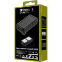 Sandberg Saules Enerģijas Akumulators 421-24, 20000 mAh, USB-C, USB-A, 5V/3A, 9V/2A, 12V/1.5A, IP65, 200 lm LED