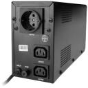 Gembird UPS Pingestabilisaator EG-UPS-031, 650 VA, 390 W, 3 pistikut, LCD, 12 h laadimine, 7 Ah aku