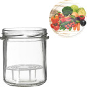 346 ml purk keeratava kaanega ja pressielemendiga - 6 tk BROWIN 132329, klaas, 8.6x8.6x10.0 cm