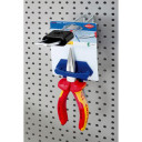 Āķa slēdzene, KNIPEX, 00 19 35 4, melna plastmasa, 35 x 15 mm