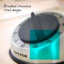 Salter Virtuvinis laikmatis 338 SSBKXR8EU16, 60min, nerūdijantis plienas, gumos rankena, garsus skambėjimas