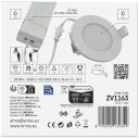 Emos LED prožektorius LORI ZV1163, 4,5 W, 345 lm, IP65, 110&deg;, 2700/4000 K, įmontuojamas, plastikas