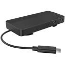 Lenovo USB-C Dual Display Travel Dock w/o Adapter 40B90000WW, 1 x RJ-45, 1 x USB-A 10 Gbps, 2 x USB-C 10 Gbps, 1 x HDMI, 65 W