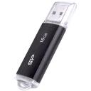Silicon Power Ultima U02 USB m&auml;lupulk SP016GBUF2U02V1K, 16 GB, USB Type-A, 2.0, must, CE/FCC/BSMI/RoHS sertifitseeritud