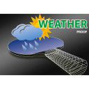 Galda tenisa komplekts, ūdensizturīgas plastmasas raketes, ergonomisks rokturis, R991060, SCHILDKRÖT®