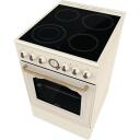 Gorenje Keraamiline GECS5B70CLI, 70L, 220-240V, 4 p&otilde;letit, elektriline ahi, ilma katteeta, kreemjas
