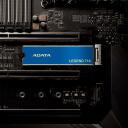 Adata SSD M.2 2280 ALEG-710-2TCS, 2TB, PCIe 3.0, NVMe 1.4, Kirjutamise kiirus 1800 MB/s, Lugemise kiirus 2400 MB/s, TBW 520 TB