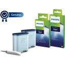 Philips Аксессуары для кофемашин CA6707/10, 2x AquaClean, очиститель, смазка, 70% перерабатываемый