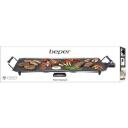 Beper Tepanjaki grill 90.386, 1800 W, 70.5x23.5 cm, mehaaniline, mittenakkuv kate, termostaat, rasva kogumise anum