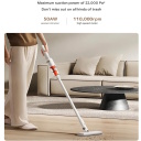 Беспроводной пылесос мощностью 180 Вт напряжением 14.4 В и временем работы до 40 мин P30 Белый BHR08J7EU Xiaomi