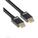 Club3D HDMI kabelis CAC-1370 1.5 m, 48 Gbit/s, 2.1, M/M, auksiniai kontaktai, juodas, ARC, 120 Hz