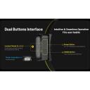 Nitecore Žibintuvėlis NU25 MCT, 400 lm, IP66, 700 mAh, LED, 132 m, 4.351 cd, Polikarbonatas, Juoda/Geltona