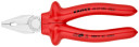 Kombinētās knaibles, KNIPEX, 03 07 200, ar grie&scaron;anas malām mīkstiem un cietiem vadiem, VDE testētas