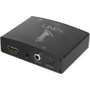 Ajax I/O ekstraktor 38167 HDMI 10.2G, 2 HDMI, 1 koaksiaalne S/PDIF, 1 stereo pesa 3.5mm, must