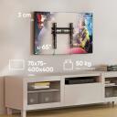 Onkron TV kinnitus FM2-B, 32-65 tolli, maksimaalne kandev&otilde;ime 50 kg, VESA 75x75-400x400 mm, kaugus seinast 30 mm