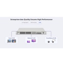 Ruijie RG-NBS3100-8GT2SFP-P | 10 Pordiga Gigabit Layer 2 Cloud PoE Lüliti — 6kV Ülepinge Kaitse, 20 Gbps Läbilaskevõime, Must Korpus