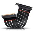 Thermaltake Pagarinājums AC-060-CO1OTN-C2, 0.2m, PCI-E X16 Male, PCI-E X16 Female, melna, 90 grādu adapteris