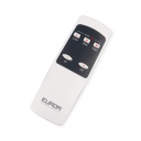 Eurom Golden 2200 Comfort RCD infraraudonųjų spindulių terasos &scaron;ildytuvas laukui 2200W IP65 nuotolinis valdymas montuojamas ant sienos iki 25m2 sidabrinė