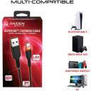 Subsonic Lādētājs SA5601, 3m, USB-C, PS5/Xbox/Switch, mīksta tehnoloģija, LED indikators