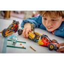 Lego NINJAGO 71864, Kombinaciniai transporto priemonės, 394 elementai, 3 figūrėlės, 7+ metų