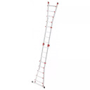 Universalios kopėčios M80 / aliuminis / 4x5 pakopos 037520007 HAILO