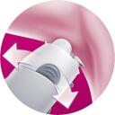 Braun Moteri&scaron;kas skustuvas LS 5560, 330g, violetinis, akumuliatorius, 40min, 3 antgaliai, SoftStrip, EasyGlide