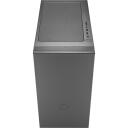 Coolermaster Silencio S400 MCS-S400-KN5N-S00, Melna, 1x5.25, 4x3.5, 4x2.5, 2xUSB 3.2, 1xSD kar&scaron;u lasītājs