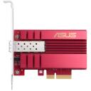 Asus v&otilde;rgukaart XG-C100F 90IG0490-MO0R00, 10 Gbps, 10 Gigabit SFP+ x 1, PCIe 3.0 x4, kaabeldatud &uuml;hendus