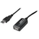 Digitus USB 2.0 kordinaatorikaabel DA-73102, 20m, 0,48Gbit/s, aktiivne kaabel, must
