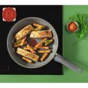 Tefal Pann C4260443, 24 cm, keraamiline, hall, fikseeritud k&auml;epide, sobib induktsioonipliidile