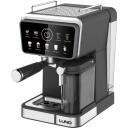 Lund 68502 кофеварка 1350 Вт, 20 бар, 1.5 л резервуар для воды, 0.5 л резервуар для молока, автоматическая очистка