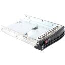 Supermicro Bezel panelis MCP-220-00043-0N, 8,89 cm (3,5 collas), sudrabs, metāls, atbalsta 1 HDD
