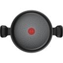 Tefal Pott H0567042, 24cm, alumiinium, klaasist kaas, titaankattega, sobib k&otilde;ikidele pliitidele