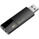 Silicon Power zibatmiņas disks Blaze B05 SP016GBUF3B05V1K, 16 GB, USB 3.1 Gen 1, melns, LED indikators, ievelkams dizains