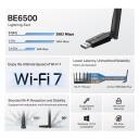 TP-Link Wi-Fi adapter Archer TBE400U Plus, 2.4 GHz, 5 GHz, 6 GHz, 802.11ax, 6.5 Gbps, k&otilde;rge kasu