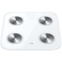 Huawei Viedā skala Scale 3, 55020ABM, 4xAAA, 11 rādītāji, Bluetooth, LED displejs, balta