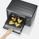 Severin Mini krāsns TO 002079, 20l, 1600W, 4 režīmi, 120min taimeris, konvekcija, rotējo&scaron;ais iesms